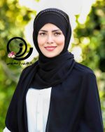 هدشال تل مرواریدی مشکی آندیا