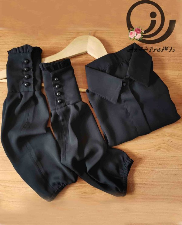 یقه حجاب کرپ