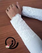 ساق دست نیم گیپور نخی رازگالری - Image 6