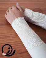 ساق دست نیم گیپور نخی رازگالری - Image 5