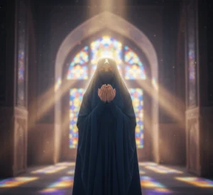 خانمی با حجاب و عفاف