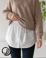 تنخور دامنی فیک یا اکستندر سفید