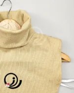 بافت یقه از نمای نزدیک