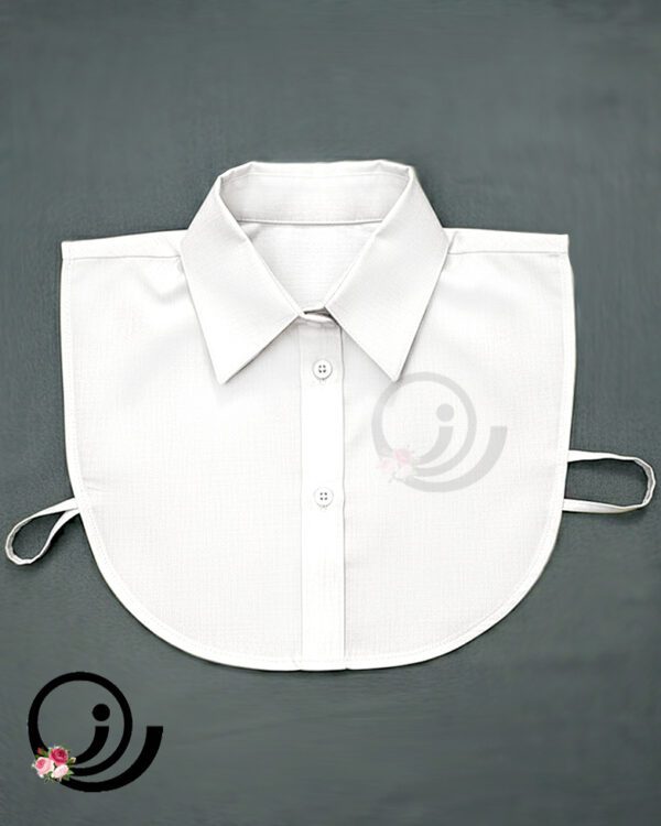 یقه ساده سفید راگالری