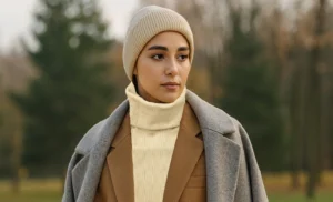 تنخور یقه اسکی فیک کرم