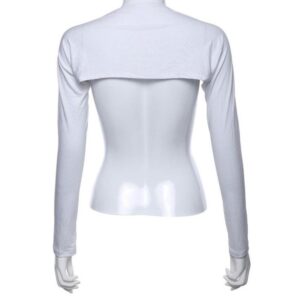 ساق دست متصل سفید از پشت