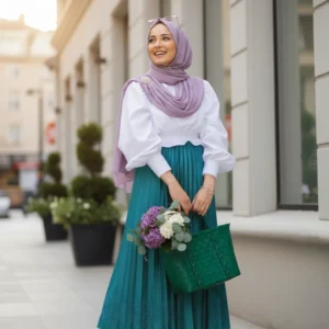 پوشش زنان مسلمان با دامن