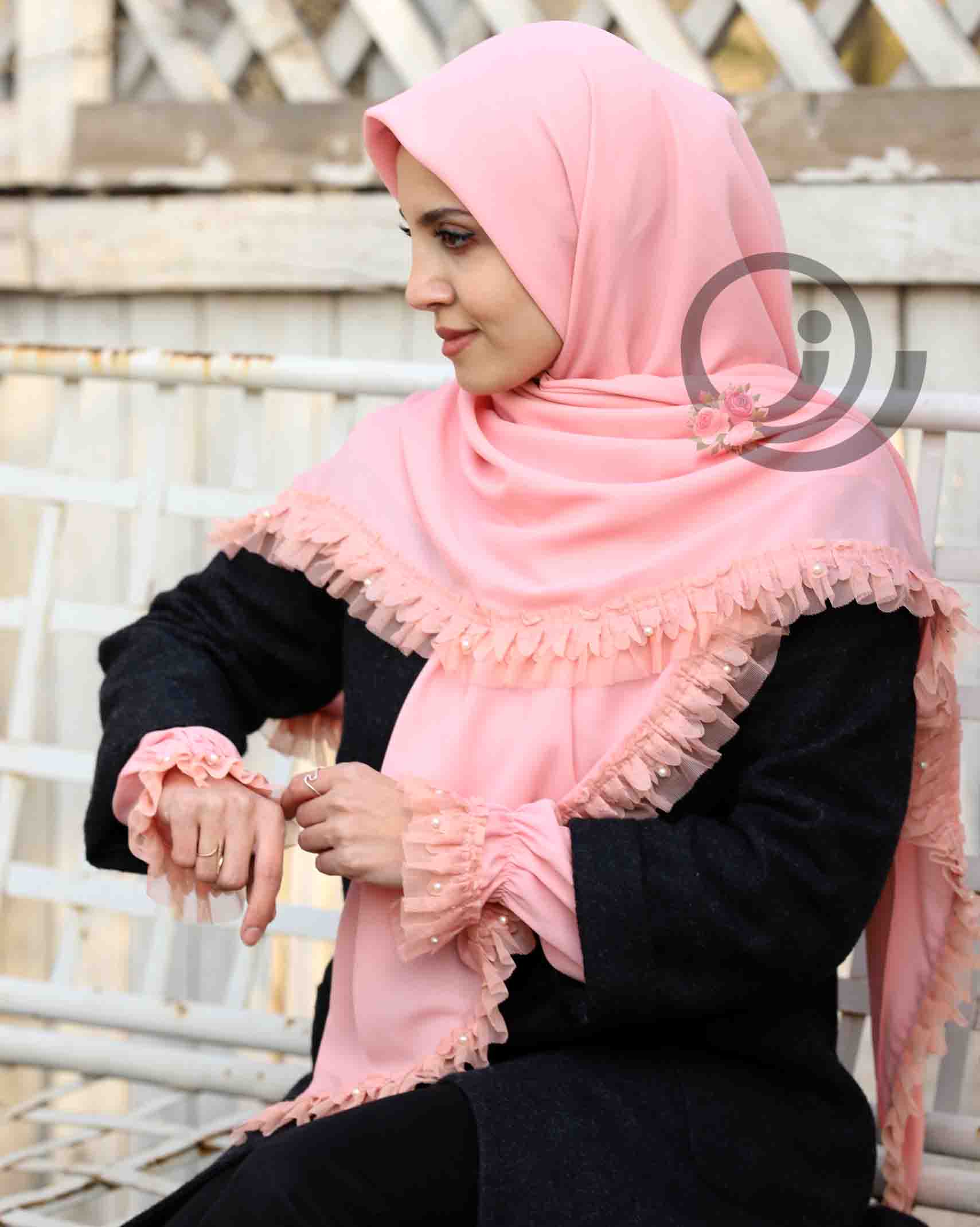 ست روسری و ساق دست شاپرک - Image 3