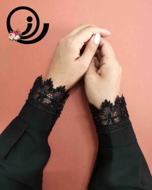 ساق دست مجلسی جواهردوزی مشکی