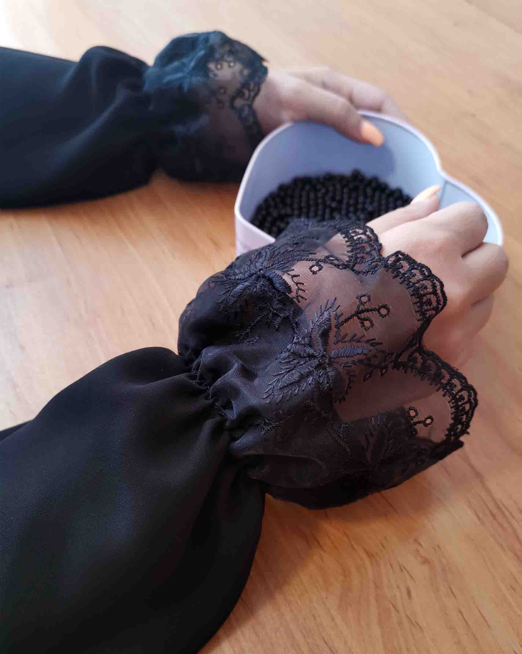 ساق دست چیندار مجلسی ارگانزا